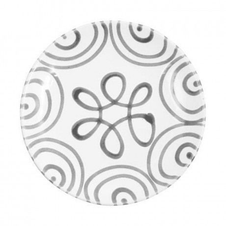 Gmundner Keramik Gmundner Keramik Graugeflammt Dessertteller / Fruhstucksteller Cup d: 20 cm / h: 2,6 cm Gmundner керамическая серая десертная тарелка с пламенем / тарелка для завтрака Чашка d: 20 см / высота: 2,6 см