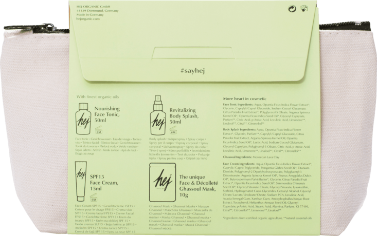 hej organic (Хедж органик) hej organic (Хедж органик) Travelkit, 125 мл