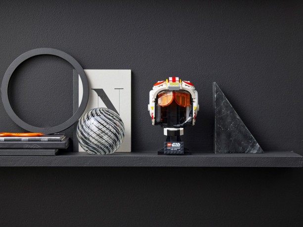 Lego Helm von Luke Skywalker (Rot Funf) Шлем Люка Скайуокера (Красная пятерка)