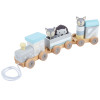 bieco Nachziehspielzeug Holz Bauklotze  Holztiere Holzzug Holzbausteine Steckspiel Nachziehspielzeug Игрушка-тяни деревянные строительные блоки деревянные животные деревянный поезд деревянные строительные блоки подключаемая игра игрушка-тяни