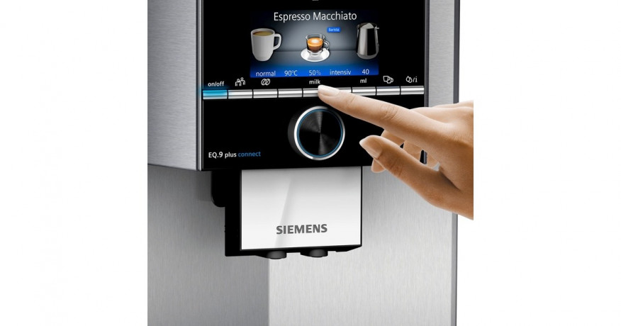 Siemens Siemens TI9558X1DE EQ.9 plus connect s500, Vollautomat edelstahl edelstahl Siemens TI9558X1DE EQ.9 plus Connect s500, полностью автоматический, нержавеющая сталь