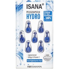 ISANA Hydro Kapseln Исана Капсулы по уходу Гидро эффект для обезвоженной кожи 7 шт.