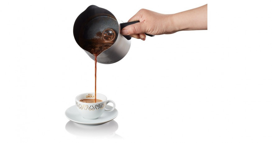 Arzum Arzum Okka Rich Spin M, Mokkamaschine schwarz/chrom  schwarz, chrom Arzum Okka Rich Spin M, мокко-машина черный/хром