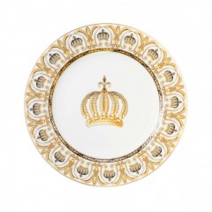 Tettau Tettau Rondo / Liane Pompoos White Fruhstucksteller / Speiseteller 25 cm Tettau Rondo / Liane Pomp??s Белая тарелка для завтрака/обеда 25 см