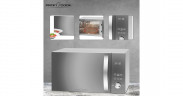 ProfiCook ProfiCook PC-MWG 1176 H, Mikrowelle silber/schwarz  silber/schwarz ProfiCook PC-MWG 1176 H, микроволновая печь серебристый/черный