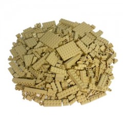 LEGO LEGO Steine Beige gemischt - 50 Stuck - Tan brick mix Кирпичи LEGO бежевые смешанные - 50 штук - смесь коричневых кирпичей
