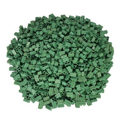 LEGO LEGO 1x2 Mauersteine Sandgrun - 100 Stuck - sandgreen bricks 98283 LEGO 1x2 кирпичи Sandgreen - 100 штук - кирпичи Sandgreen 98283