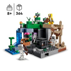 LEGO Minecraft 21189 Das Skelettverlies ЛЕГО Подземелье скелетов