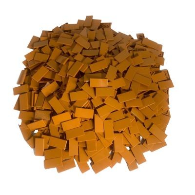 LEGO LEGO 2x4 Fliesen Nougat - 1000 Stueck - Nougat tile 87079 Плитки нуги LEGO 2x4 — 1000 штук — плитка нуги 87079