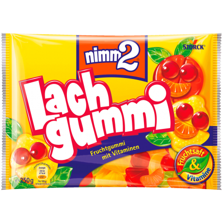 nimm2 Lachgummi Фруктовые конфеты 200г