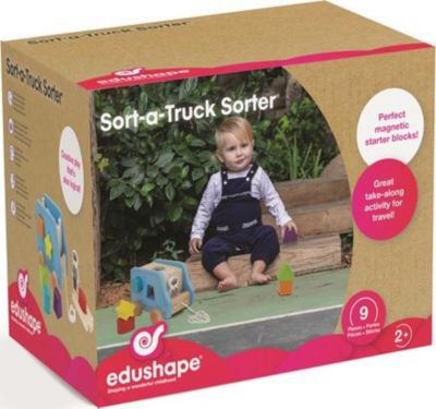 Edushape Spielzeugauto Wagensortierer Сортировщик тележки игрушечной машинки