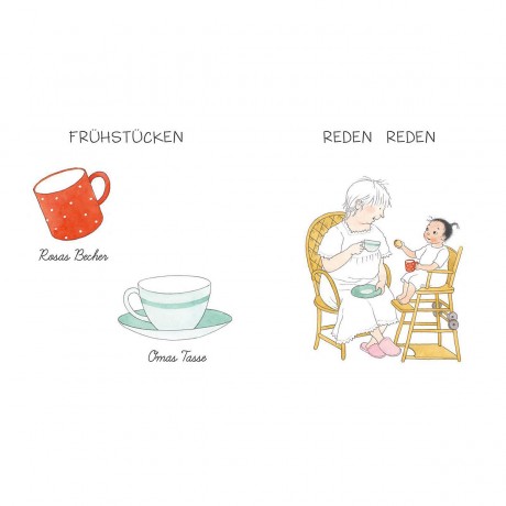 Aladin Verlag Rosa und Oma розовый и бабушка