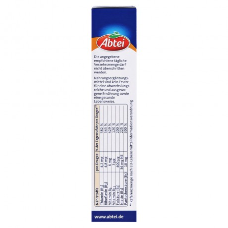 Abtei (Абтай) Vitamin B Komplex Forte мини дражже 50 шт