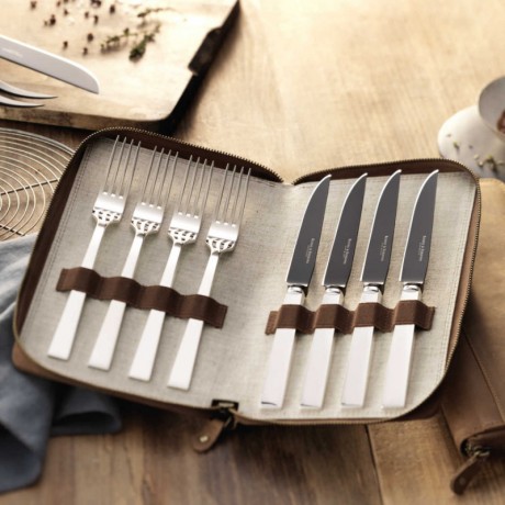 Robbe & Berking Robbe & Berking Riva - 150 g versilbert Grillset Frozen Black 8-tlg. Robbe & Berking Riva - Набор посеребренных грилей Frozen Black, 8 предметов, 150 г.