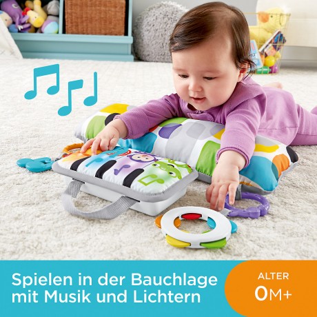 Mattel Fisher-Price Musik Spielkissen Bauchlage Подушка для музыкальных игр Fisher-Price