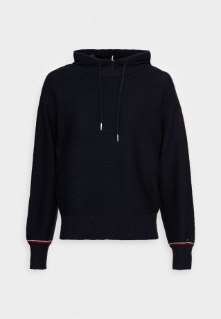 Tommy Hilfiger GLOBAL HOODIE SWEATER Jumper desert sky СВИТЕР С ХУДИ GLOBAL Джемперы небо пустыни
