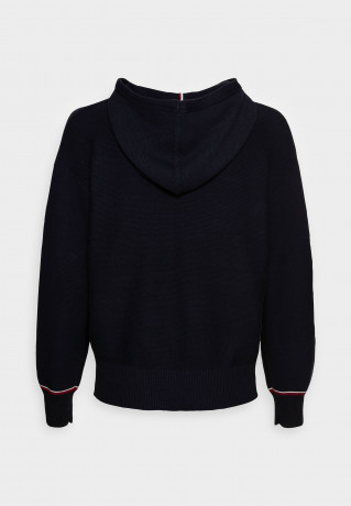 Tommy Hilfiger GLOBAL HOODIE SWEATER Jumper desert sky СВИТЕР С ХУДИ GLOBAL Джемперы небо пустыни