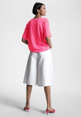 Tommy Hilfiger RELAXED FIT Basic T-shirt bright cerise pink RELAXED FIT Базовая футболка ярко-вишнево-розовый