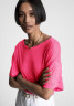 Tommy Hilfiger RELAXED FIT Basic T-shirt bright cerise pink RELAXED FIT Базовая футболка ярко-вишнево-розовый