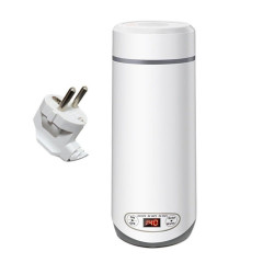 Yoyaxi Yoyaxi Reise-Wasserkocher Tragbarer Reise-Wasserkocher aus Edelstahl mit beheiztem Becher,350 ml, Drei Temperaturmodi, schnelles Aufheizen und Warmeerhaltung  Дорожный чайник Yoyaxi Портативный дорожный чайник из нержавеющей стали с чашкой с подогр