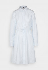 Tommy Hilfiger ITHAKA KNEE SHIRT DRESS  Shirt dress blue ПЛАТЬЕ-РУБАШКА ITHACA KNEE SHIRT DRESS Платье-рубашка синий