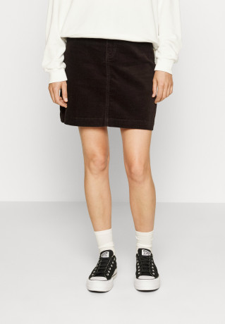 Tommy Hilfiger SKIRT A-line skirt chocolate ЮБКА Юбка А-силуэта шоколад