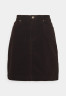 Tommy Hilfiger SKIRT A-line skirt chocolate ЮБКА Юбка А-силуэта шоколад