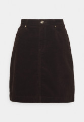 Tommy Hilfiger SKIRT A-line skirt chocolate ЮБКА Юбка А-силуэта шоколад
