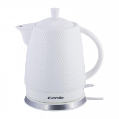 Kamille Kamille Wasserkocher Elektrischeswasserkocher 1,5L Keramik Wasserkocher, 1,5 l, 1200 W  Чайник с ромашками Электрический чайник 1,5 л Керамический чайник, 1,5 л, 1200 Вт