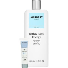 Marbert (Марберт) Bath & Body Energy Shower Gel Гель для душа, + AquaBooster Serum 15 мл / 400 мл