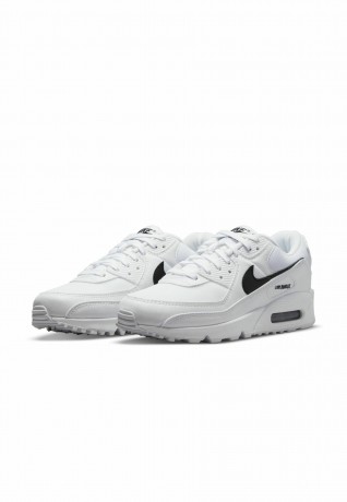 Nike Sportswear Sneaker low white white black Низкие кроссовки женские белый белый черный