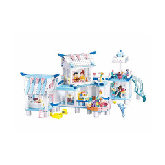 Sluban Klemmbausteine Sea-View Pool Villa (938 Teile) Вилла с бассейном и видом на море (938 шт.)