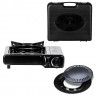 Mianova Mianova Gaskocher 1 flammig Gaskocher + Grillplatte + Koffer Kocher, Outdoor Grill Camping Herd Notfallkocher Gaskocher fur Gas Kartuschen  Газовая плита Mianova, газовая плита с 1 пламенем + гриль + печь для чемодана, уличный гриль, походная плит
