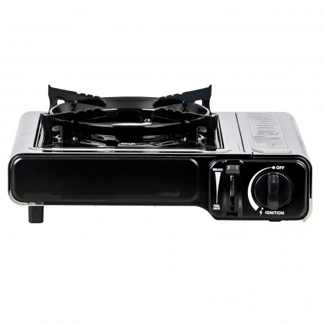 Mianova Mianova Gaskocher 1 flammig Gaskocher + Grillplatte + Koffer Kocher, Outdoor Grill Camping Herd Notfallkocher Gaskocher fur Gas Kartuschen  Газовая плита Mianova, газовая плита с 1 пламенем + гриль + печь для чемодана, уличный гриль, походная плит