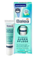 Balea Augencreme Belebend, Балеа Крем для кожи вокруг глаз увлажняющий против отечности и темных кругов, 15 мл