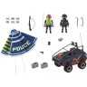 PLAYMOBIL PLAYMOBIL 70781 Polizei-Fallschirm: Verfolgung des Amphibien-Fahrzeugs PLAYMOBIL 70781 Полицейский парашют: погоня за амфибией