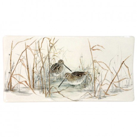 Gien Fayencerie Gien 'Sologne' Platte rechteckig klein 19,3 x 10 cm Gien "Sologne" Блюдо прямоугольное маленькое 19,3 x 10 см