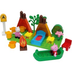BIG BIG-Bloxx Peppa Pig Camping Set BIG-Bloxx Набор для кемпинга «Свинка Пеппа»