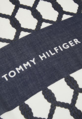 Tommy Hilfiger COAST SCARF Scarf weathered white mix ПОБЕРЕЖНЫЙ ШАРФ Шарф выветренная белая смесь