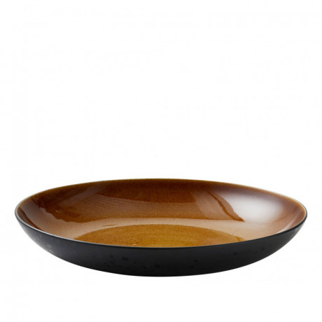 Bitz Bitz Gastro black / amber Servierschale d: 40 cm Сервировочная тарелка Bitz Gastro черная/янтарная д: 40 см