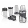 MAXXMEE MAXXMEE Smoothie-Maker Multifunktionaler Mixer 12-tlg Set Edelstahlklingen inkl. To-Go Deckel, 380,00 W, mit 8 Funktionen, mit verschiedenen Mixbechergrossen  Многофункциональный блендер MAXXMEE Smoothie Maker, набор из 12 лезвий из нержавеющей ст