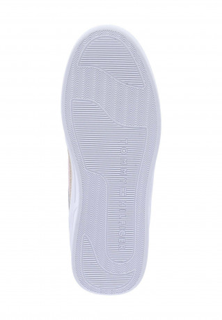 Tommy Hilfiger TH BASKET Trainers weiss/rosa TH BASKET Кроссовки белый/розовый