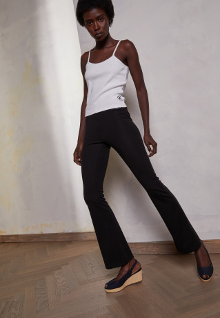 Tommy Hilfiger ICONIC ELBA SLING BACK WEDGE Platform sandals desert sky ICONIC ELBA SLING BACK WEDGE Сандалии на платформе небо пустыни