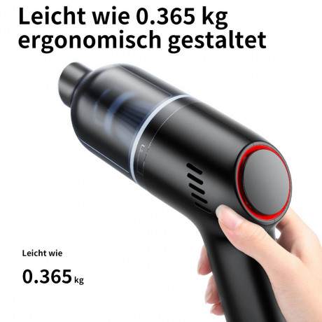 Hikeren Hikeren Akku-Handstaubsauger 9000Pa Drahtloser Auto-Staubsauger,Mit Bodenburste, Flachdusenburste, Beutellos Беспроводной ручной пылесос Hikeren 9000Pa, беспроводной автомобильный пылесос, с щеткой для пола, щеткой с плоской насадкой, без мешка