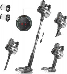 FABULETTA FABULETTA Akku-Hand-und Stielstaubsauger, 250,00 W, Beutellos, 24000Pa Akku Staubsauger,6-in-1 Leichter Kabelloser Staubsauger2500mAh  Беспроводной ручной пылесос FABULETTA, 250,00 Вт, без мешка, пылесос с аккумулятором 24000 Па, легкий беспрово