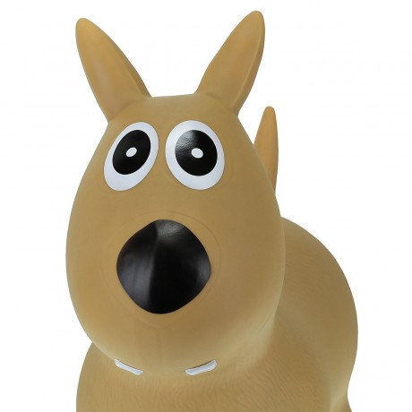 relaxdays Hupftier Hund hellbraun Копытная собака светло-коричневая