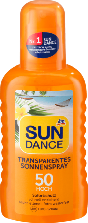 SUNDANCE Transparentes Sonnenspray Солнцезащитный спрей Солнцезащитный прозрачный спрей LSF 50, 200 мл