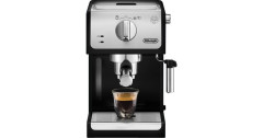 DeLonghi DeLonghi Active Line ECP 33.21.BK, Espressomaschine schwarz/silber  schwarz, silber DeLonghi Active Line ECP 33.21.BK, эспрессо-машина черный/серебристый