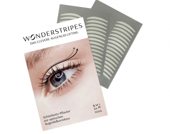 Wonderstripes S, 64 Stripes, Полоски для подтяжки век, 64шт