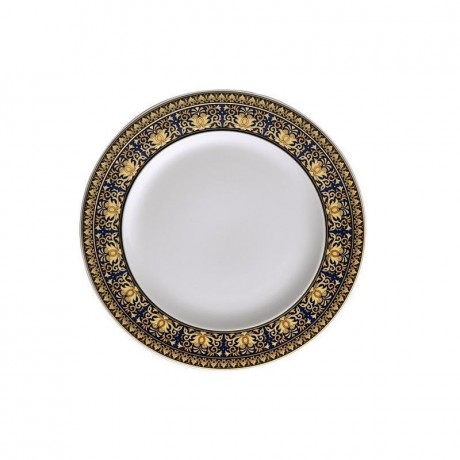 Rosenthal meets Versace Rosenthal Versace Medusa blue Fruhstucksteller 22 cm Rosenthal Versace Medusa синяя тарелка для завтрака 22 см